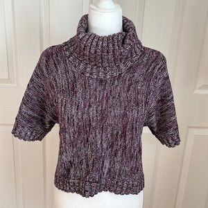 INC International Concepts: Sweater w/silver metallic thread